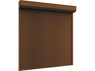 Рулонные ворота утепленные из профиля RH77M 2200x1100