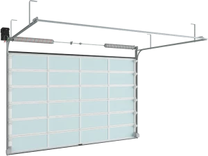 Рулонные ворота для автомойки с механизмом серии isd02 2500x3700