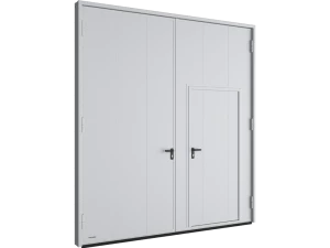 Распашные гаражные ворота серии vrgmv01 3500x3200