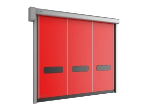 Рулонные ворота для автомойки серии speedroll sdo 2750x3400