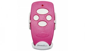 Пульт для ворот и шлагбаумов 4-канальный серии transmitter 4 (трасметтер 4) розовый