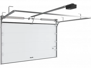 Гаражные секционные ворота серии rsd02 DoorHan из стальных сэндвич-панелей с торсионным механизмом (2600*3200)