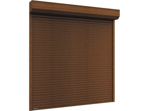 Рулонные ворота утепленные из профиля серии rh77m 2200x1100