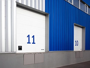 Промышленные секционные ворота DoorHan серии isd01 2000x5500