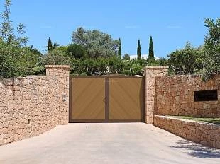 Уличные распашные ворота премиум, 2500х2000