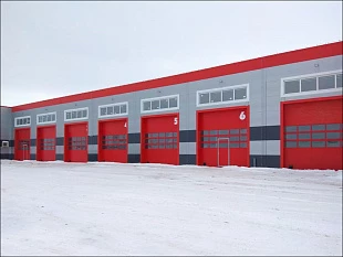 Панорамные секционные ворота DoorHan серии isd02 2300x4700 (остекление с перемычками)