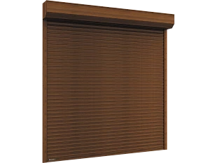 Рулонные ворота утепленные из профиля серии rh77m 2200x1100