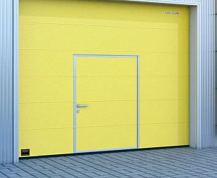 Подъемные ворота DoorHan с калиткой 3000х2900