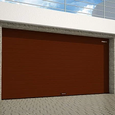 Ворота секционные серии rsd01lux (люкс) DoorHan для небольшого проема