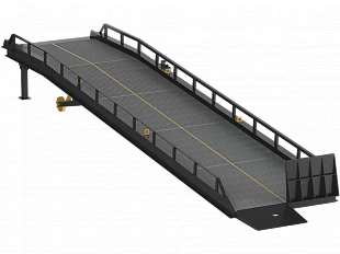 Рампа мобильная DoorHan с опорой серии rmts черная
