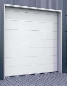 Cекционные ворота (люкс) DoorHan серии rsd02lux для небольшого проема