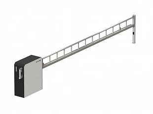 Антивандальный шлагбаум DoorHan серии barrier protector (защитный барьер), длина стрелы 5,5 м