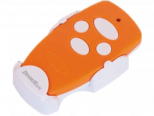Пульт для ворот и шлагбаумов 4-канальный серии transmitter 4 (трасметтер 4) оранжевый